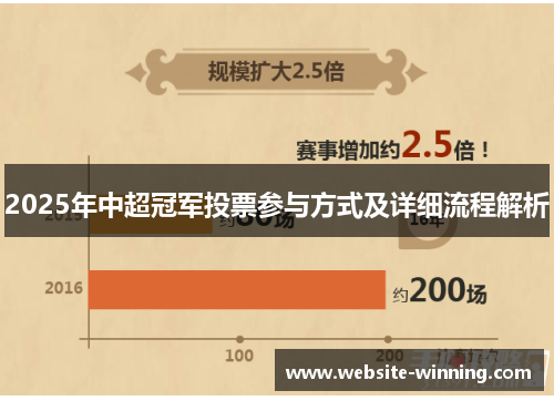 2025年中超冠军投票参与方式及详细流程解析