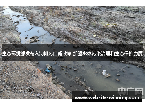 生态环境部发布入河排污口新政策 加强水体污染治理和生态保护力度